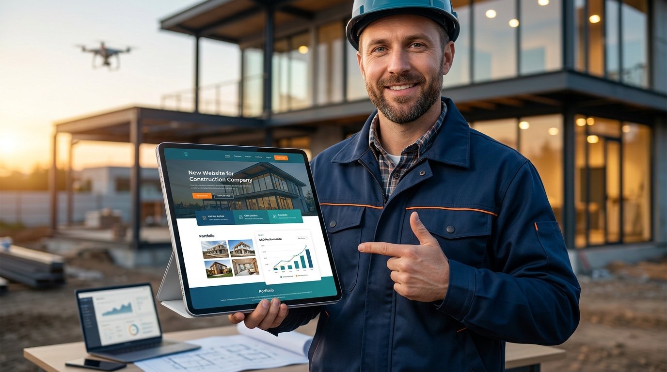 Website voor aannemer of bouwbedrijf laten maken: tips voor meer opdrachten