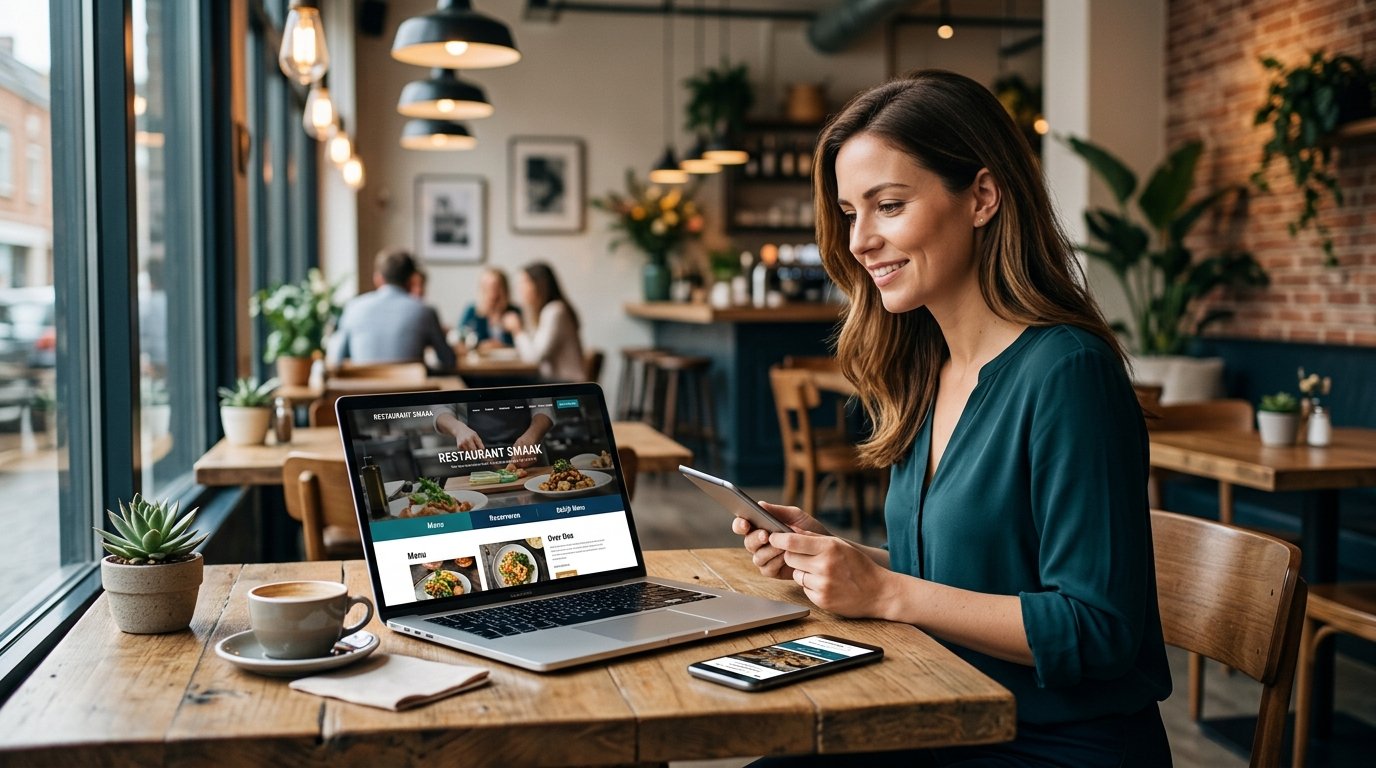 Website voor restaurant laten maken: tips voor meer reserveringen en een verleidelijke menukaart