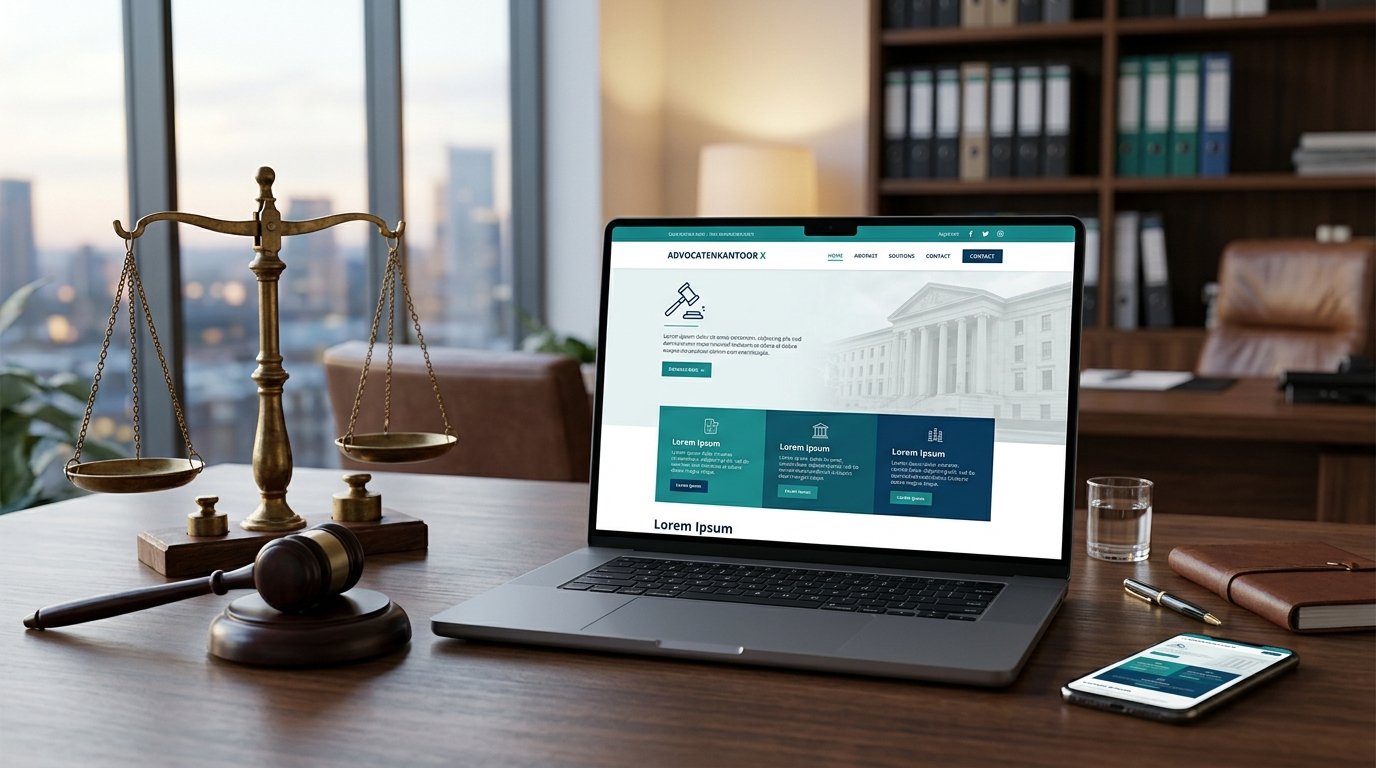 Website voor een advocatenkantoor of jurist: tips voor een betrouwbare en cliëntgerichte site